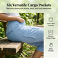 💥Tijdelijke aanbieding: 50% korting ✨Lichtgewicht cargocapri's voor dames🌿 Comfort en stijl, klaar voor avontuur 🌿