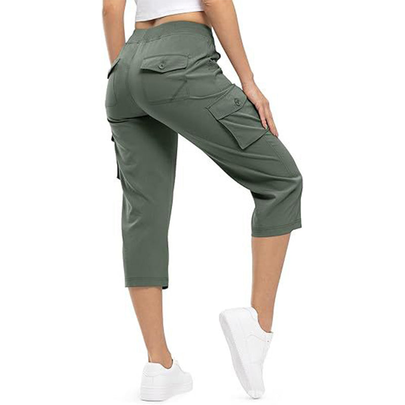💥Tijdelijke aanbieding: 50% korting ✨Lichtgewicht cargocapri's voor dames🌿 Comfort en stijl, klaar voor avontuur 🌿