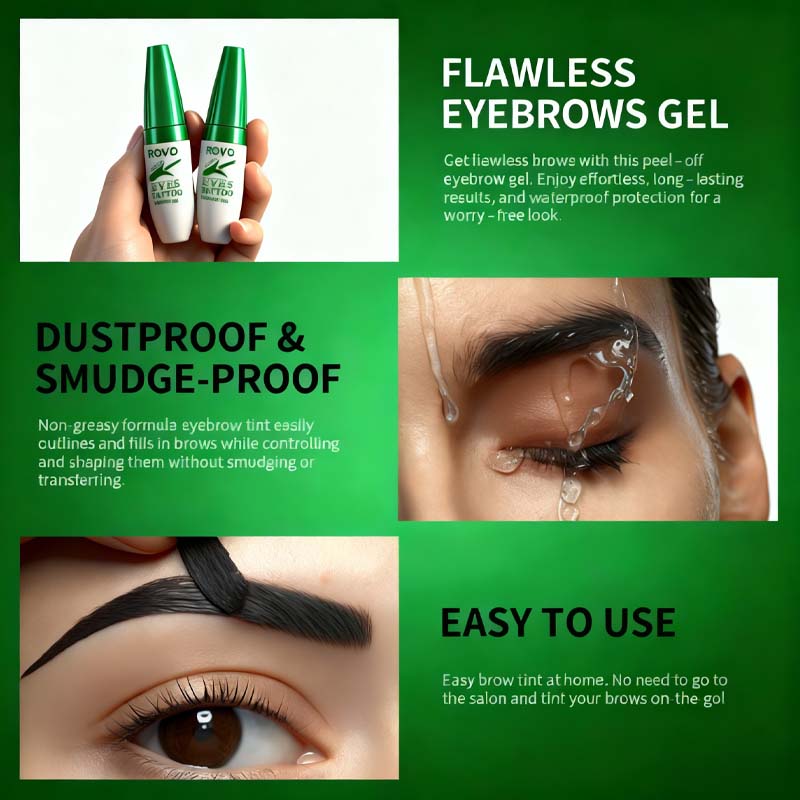 🔥Twee voor de prijs van één 💧 Waterbestendige, langhoudende wenkbrauwmake-up
