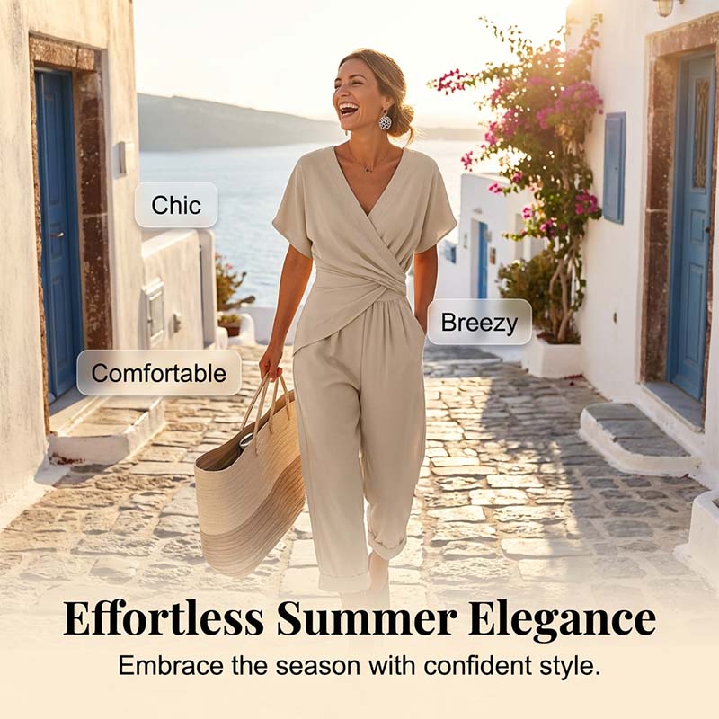 💃 Elegante V-hals & taille-accent – creëer direct een vrouwelijke look!