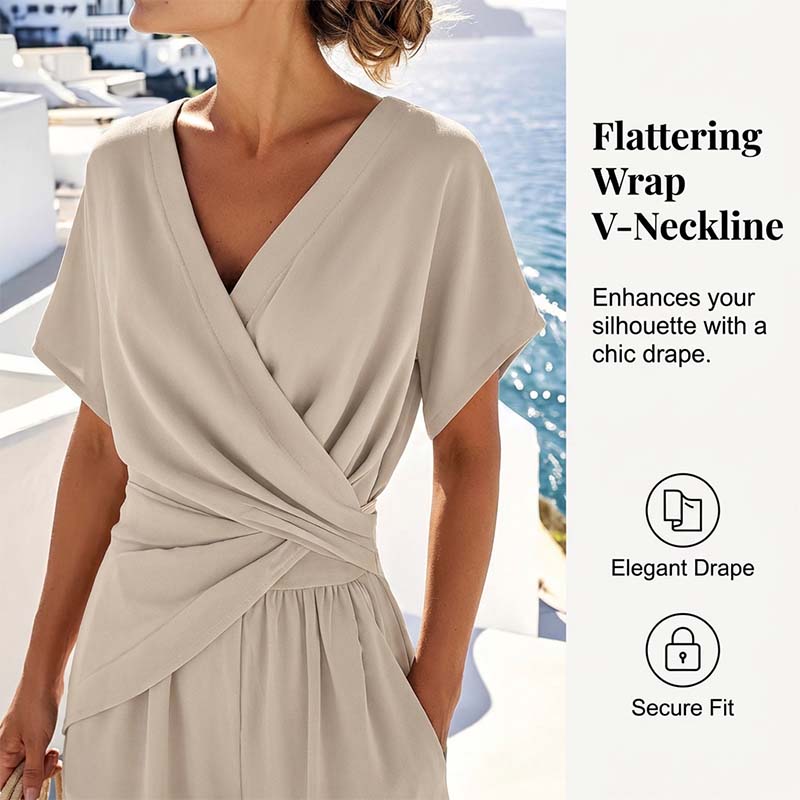 💃 Elegante V-hals & taille-accent – creëer direct een vrouwelijke look!