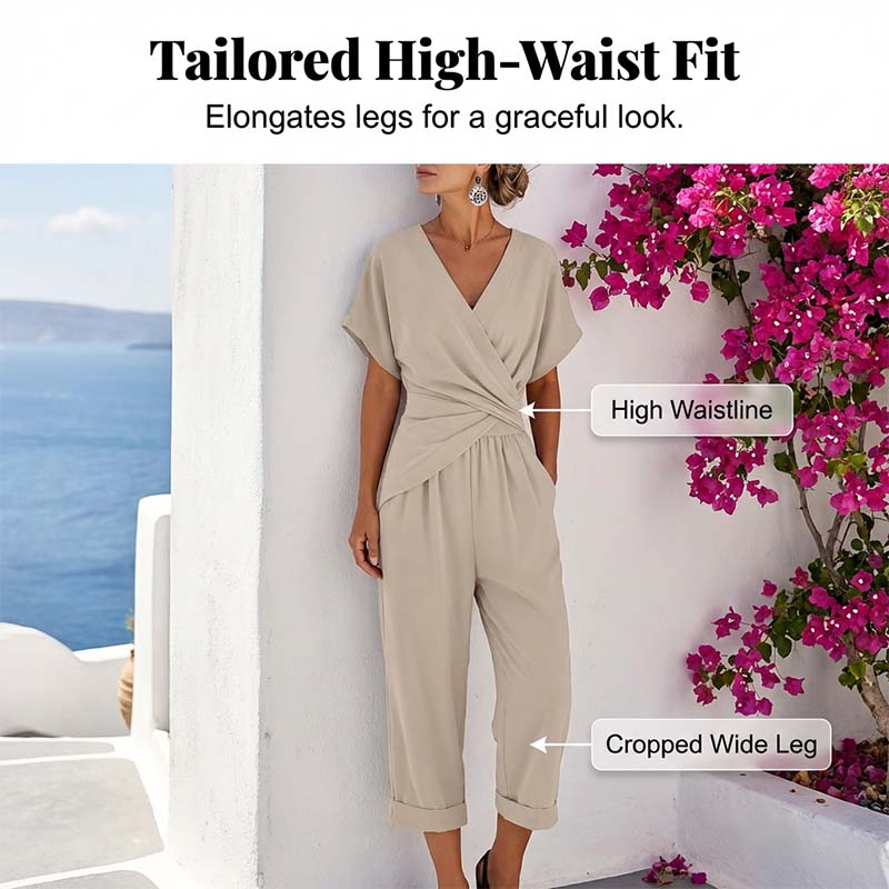 💃 Elegante V-hals & taille-accent – creëer direct een vrouwelijke look!