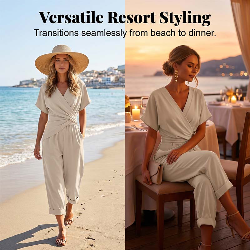 💃 Elegante V-hals & taille-accent – creëer direct een vrouwelijke look!