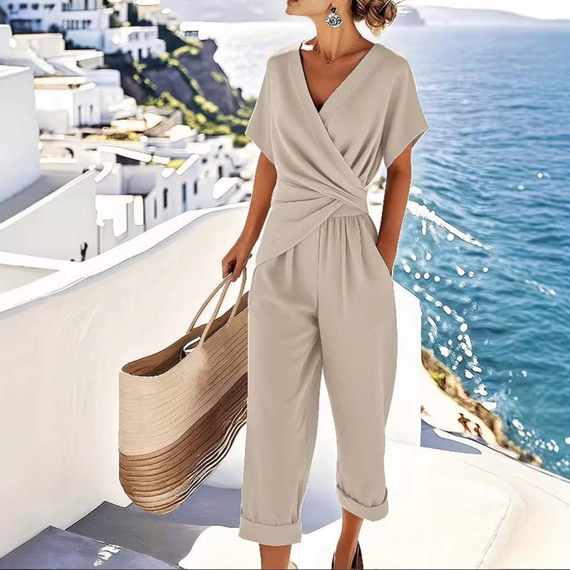 💃 Elegante V-hals & taille-accent – creëer direct een vrouwelijke look!