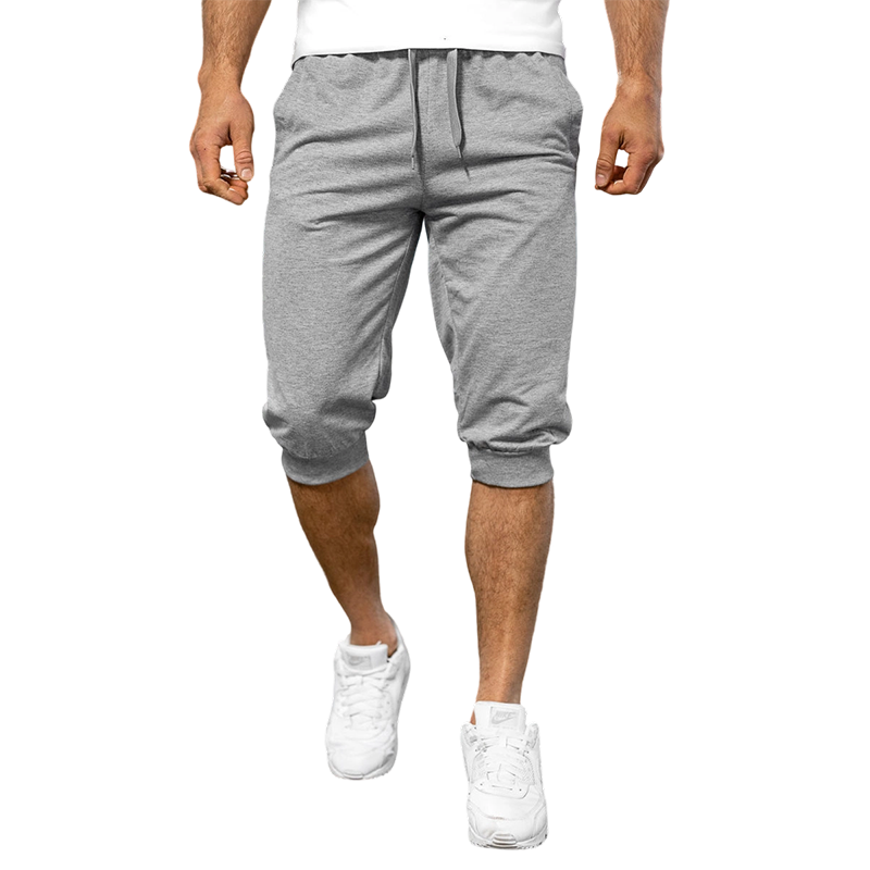 Slim-fit capri-joggingbroek voor heren