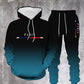 Heren Trainingspak Set met Gradiënt | Hoodie en Joggingbroek