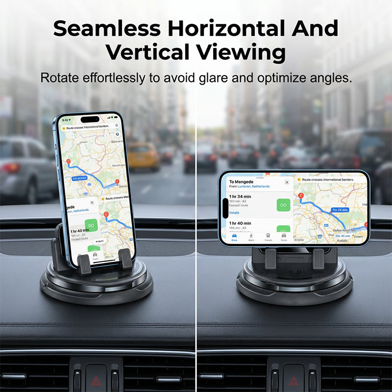 Telefoonhouder voor op het dashboard (360° draaibaar) voor in de auto