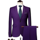 ✨👔60% KORTING + GRATIS VERZENDING 💼Tweedelig herenpak in moderne pasvorm – ademend, kreukvrij en professionele stijl ✨