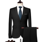 ✨👔60% KORTING + GRATIS VERZENDING 💼Tweedelig herenpak in moderne pasvorm – ademend, kreukvrij en professionele stijl ✨