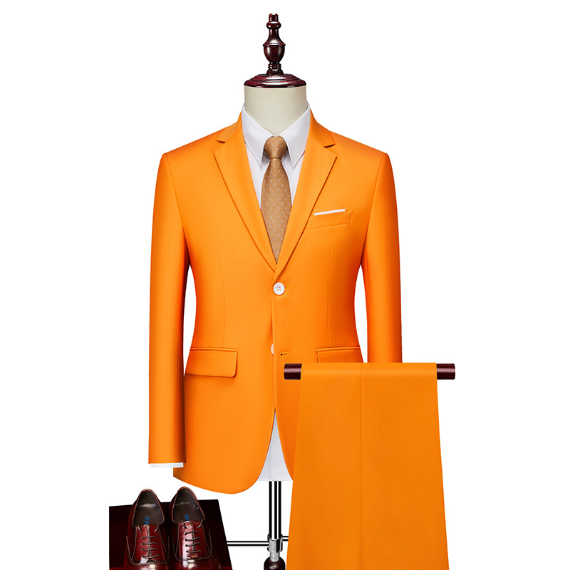 ✨👔60% KORTING + GRATIS VERZENDING 💼Tweedelig herenpak in moderne pasvorm – ademend, kreukvrij en professionele stijl ✨