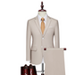 ✨👔60% KORTING + GRATIS VERZENDING 💼Tweedelig herenpak in moderne pasvorm – ademend, kreukvrij en professionele stijl ✨
