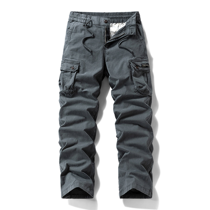 👖 NU 50% KORTING! 🛠️ Tactische cargobroek voor heren van katoen – Meerdere zakken, verstevigde constructie en verstelbare taille 🔧