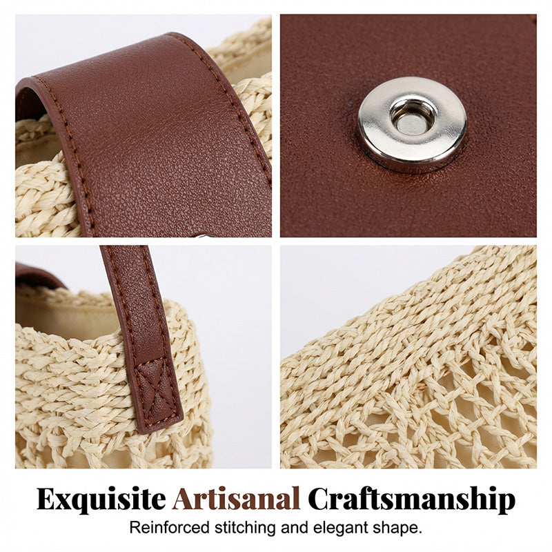 Geweven Crossbody Tas voor Dames – Stijlvol & Praktisch