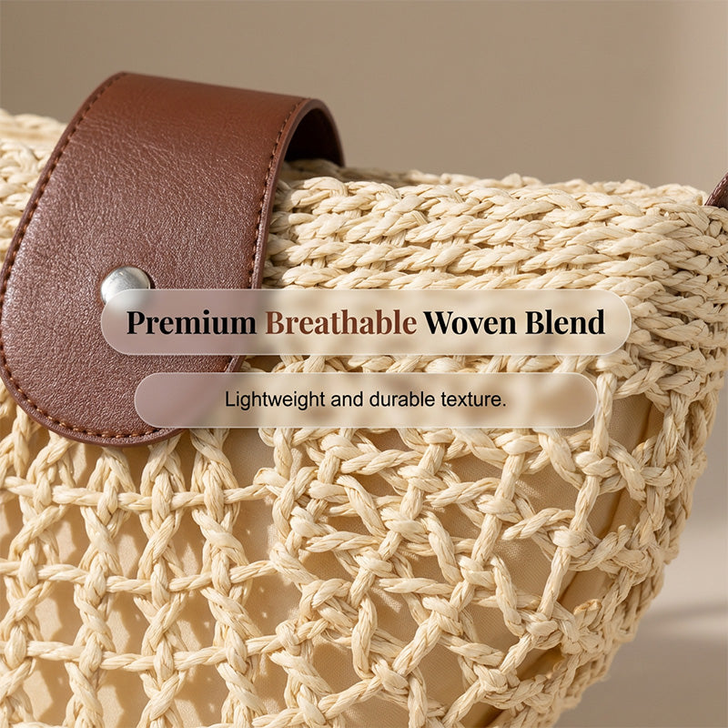 Geweven Crossbody Tas voor Dames – Stijlvol & Praktisch