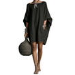 🔥 ZOMERUITVERKOOP – 75% KORTING! 👗 Oversized Jurk met Vleermuismouwen voor Dames – Comfortabele Pasvorm & Luchtige Zomerstijl | Zolang de Voorraad Strekt