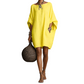 🔥 ZOMERUITVERKOOP – 75% KORTING! 👗 Oversized Jurk met Vleermuismouwen voor Dames – Comfortabele Pasvorm & Luchtige Zomerstijl | Zolang de Voorraad Strekt