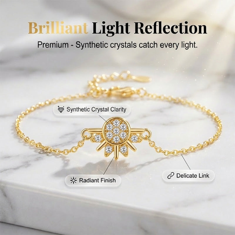 Set van 2 -✨ Elegante zon- en maanarmbanden voor dames🌙