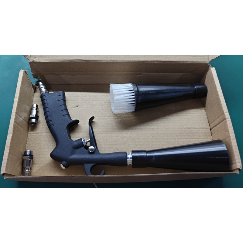 ⏳TIJDELIJKE AANBIEDING: 50% KORTING!🚗Pneumatisch Hogedruk Luchtreinigingspistool | Met 2 Opzetstukken
