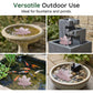 🐦Universele Vogelbad Watercirculator | Houdt Water Fris en Trekt Meer Vogels naar je Tuin 💧✨