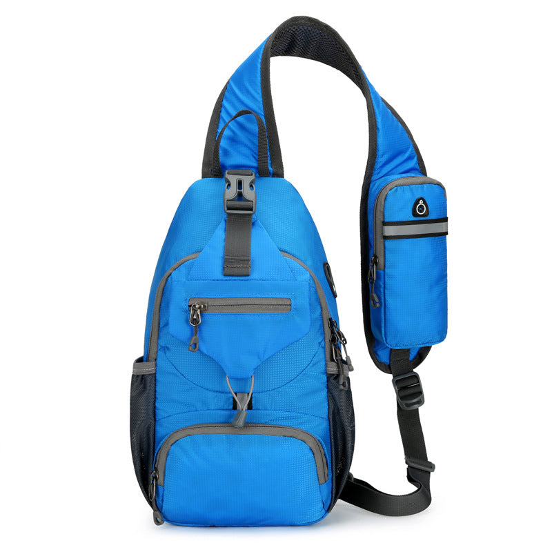 🎒 50% KORTING! ✨ Heren buitensport-schoudertas – Met meerdere vakken, waterafstotend, ademende rugzijde 🌦️