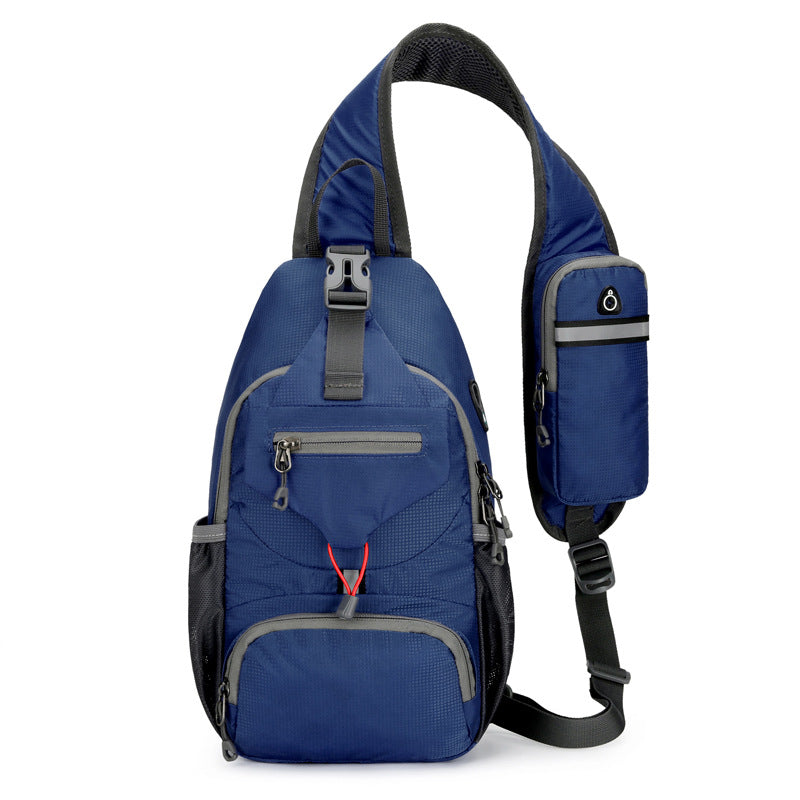 🎒 50% KORTING! ✨ Heren buitensport-schoudertas – Met meerdere vakken, waterafstotend, ademende rugzijde 🌦️