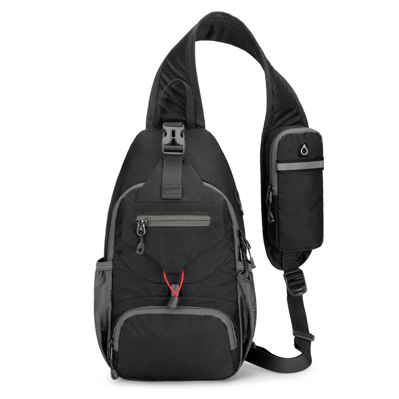 🎒 50% KORTING! ✨ Heren buitensport-schoudertas – Met meerdere vakken, waterafstotend, ademende rugzijde 🌦️