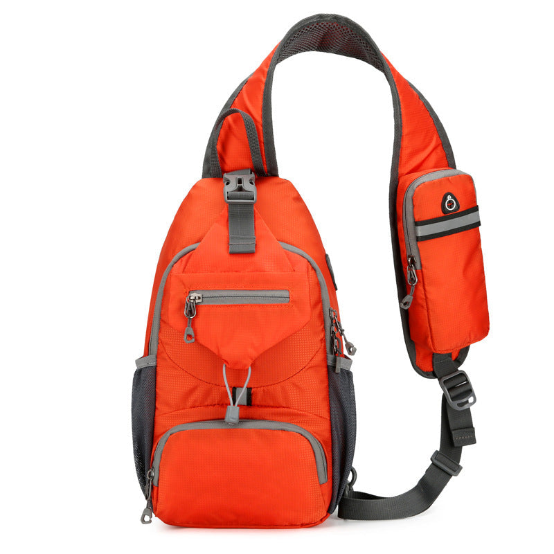 🎒 50% KORTING! ✨ Heren buitensport-schoudertas – Met meerdere vakken, waterafstotend, ademende rugzijde 🌦️
