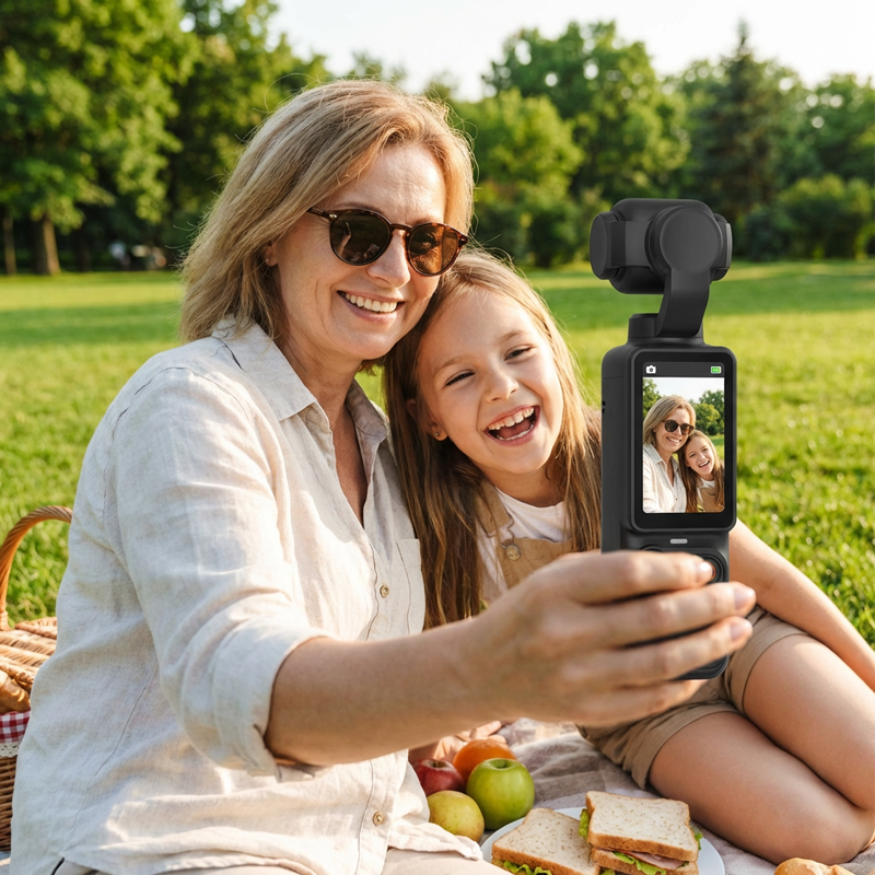 📸✨ 【Beperkte oplage – 50% korting】Zakcamera met kantelbaar scherm – perfect selfies in scène zetten 📱💄 meteen delen, zonder nabewerking