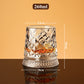 ✨ Luxe Draaiend Drinkglas – Het Perfecte Cadeau voor Whisky Liefhebbers 🥃