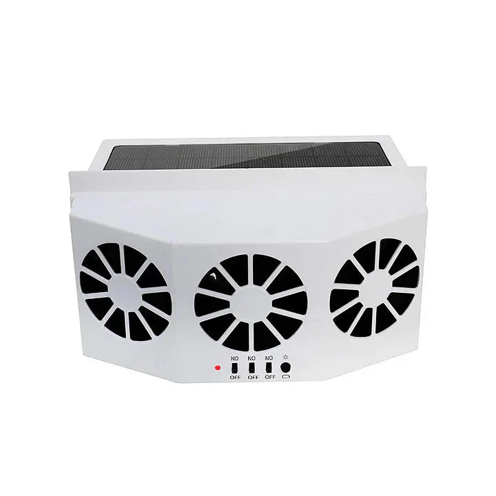 🚗 Solar Auto Koelventilator – Ventilatie & Frissere Lucht in de Auto 🌿