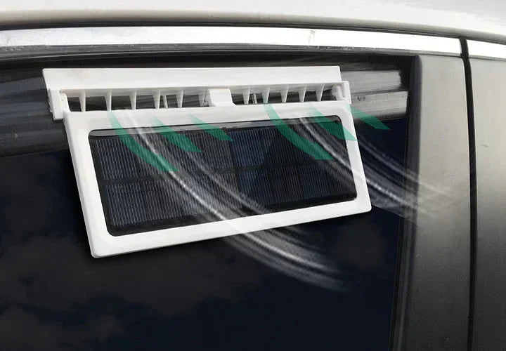 🌞Fris De Lente In Met 50% Korting!🌬️Het nieuwe zonne-energie koelwonder voor in de auto [luchtcirculatie-afzuigventilator]