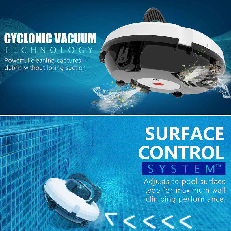 🤖 Draadloze Robotzwembadreiniger – Automatisch Schoonmaken Zonder Gedoe 🌊✨