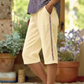 🩳 Zomerbroek in caprilengte voor dames met kanten details 🌼