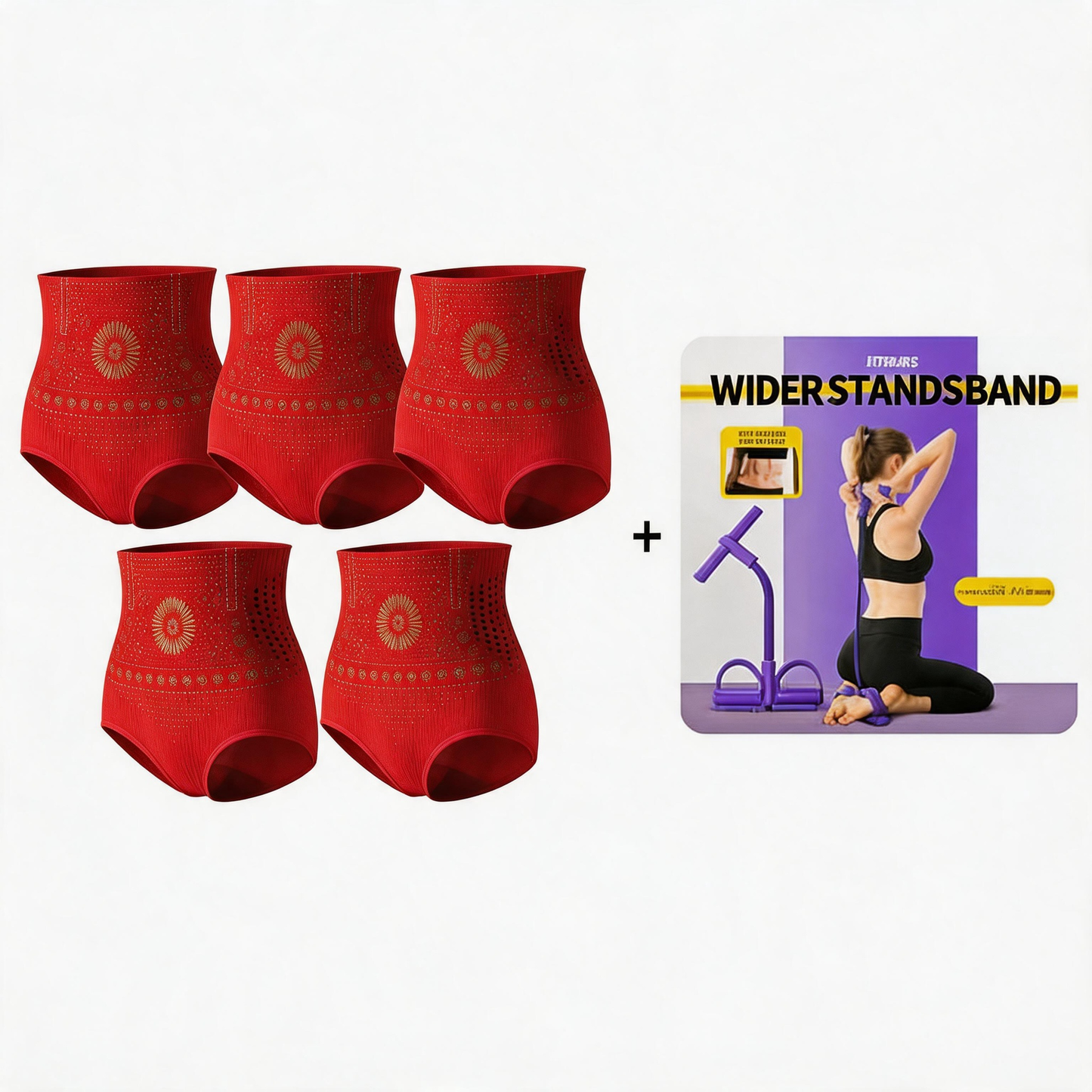 🥳👖 Shapewear-slips met hoge taille – Figuurcorrigerende slips met compressie voor een strakke taille 💞