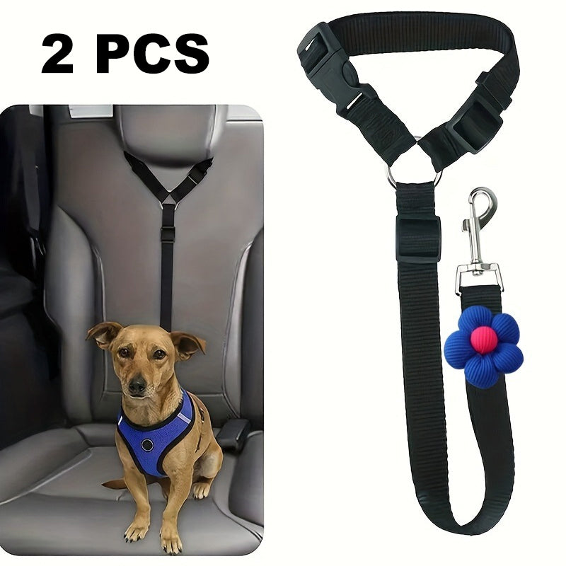 🐶 2-in-1 Hondenautogordel & Wandelriem – Veilig en Handig Onderweg 🚗✨