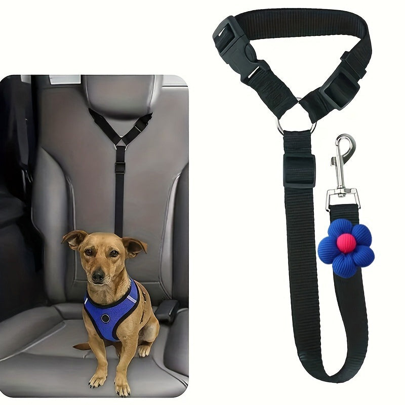 🐶 2-in-1 Hondenautogordel & Wandelriem – Veilig en Handig Onderweg 🚗✨