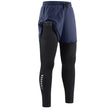 🏃‍♂️ NU 50% KORTING!💨 2-in-1 hardlooplegging met korte broek voor heren – Compressie & sneldrogend – Sportbroek met telefoonzakje 📱