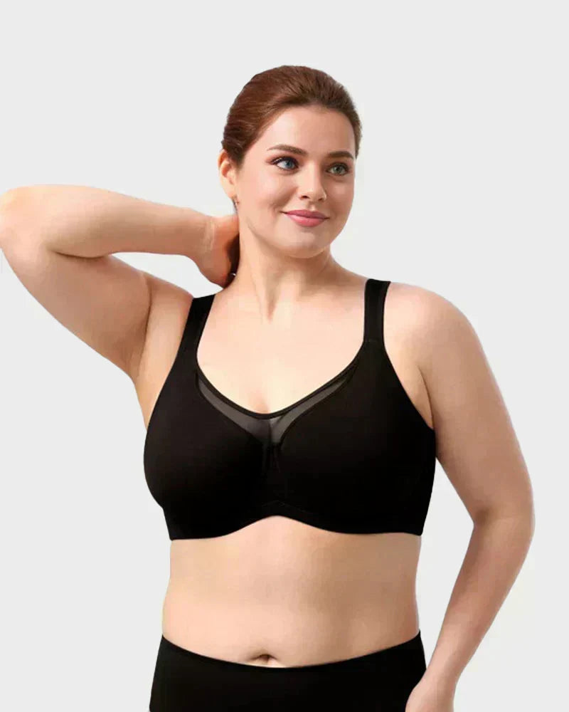 🌸🕊️ Elegante, lichte BH voor dames met volledige bedekking in grote maten 💪📏✨