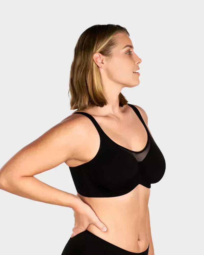 🌸🕊️ Elegante, lichte BH voor dames met volledige bedekking in grote maten 💪📏✨