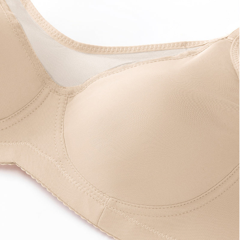 🌸🕊️ Elegante, lichte BH voor dames met volledige bedekking in grote maten 💪📏✨