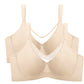 🌸🕊️ Elegante, lichte BH voor dames met volledige bedekking in grote maten 💪📏✨