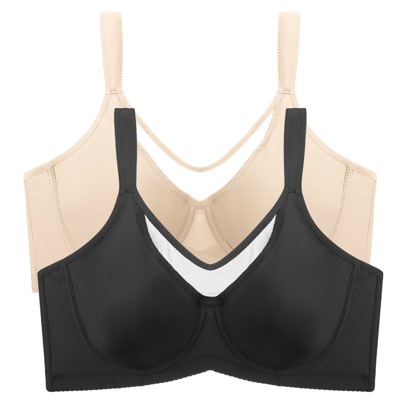 🌸🕊️ Elegante, lichte BH voor dames met volledige bedekking in grote maten 💪📏✨