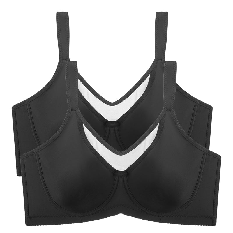 🌸🕊️ Elegante, lichte BH voor dames met volledige bedekking in grote maten 💪📏✨