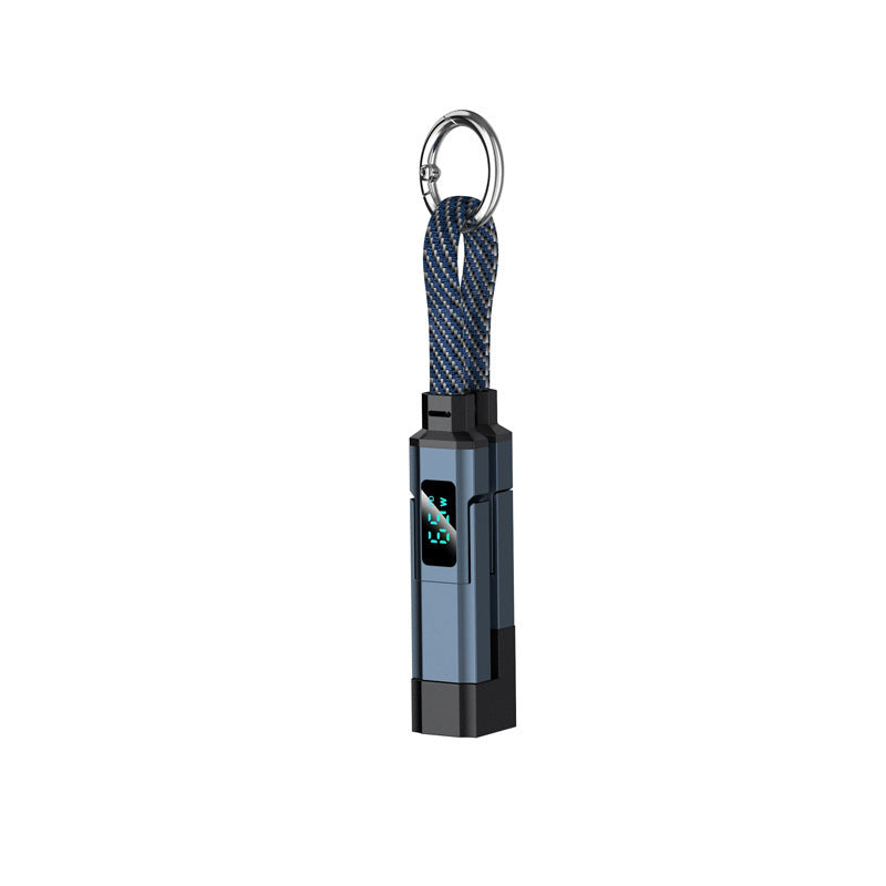 🔥 HETE VERKOOP50% KORTING 🔥 4-in-1 digitale display sleutelhanger laadkabel