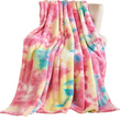 ❄️ZOMERSPECIALE AANBIEDING 50 % KORTING🌀 Ultrazachte pluche deken in tie-dye-look