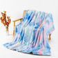 ❄️ZOMERSPECIALE AANBIEDING 50 % KORTING🌀 Ultrazachte pluche deken in tie-dye-look