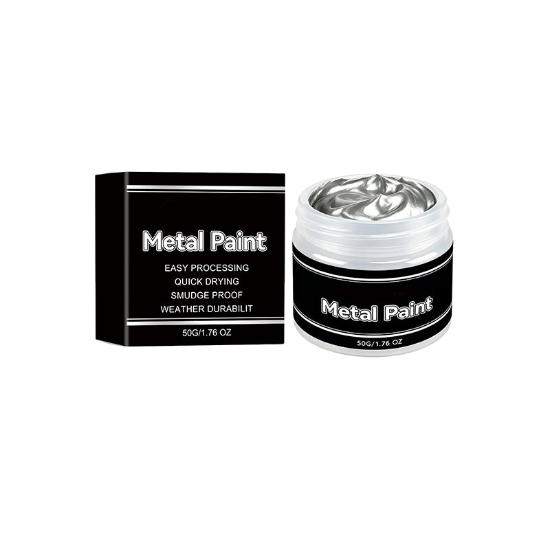 50 g sneldrogende zilver-metallicverf
