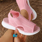 Dames ademende mesh sandalen met open teen