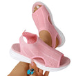 Dames ademende mesh sandalen met open teen