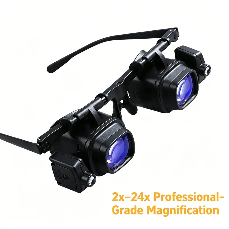 50% KORTING⏰Precisie-LED-loep voor elektronica en knutselwerk – Verstelbare houder en 10-20x zoom – Handsfree, krachtige verlichting – ideaal voor solderen, horlogereparaties of miniatuurschilderen